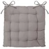 Image de Galette de chaise gris 38x38cm - Atmosphera Créateur dintérieur