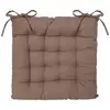 Image de Galette De Chaise Gris Taupe 38x38cm - Atmosphera