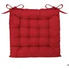Image de Galette de chaise rouge 38x38cm - Atmosphera Créateur dintérieur