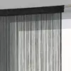 Image de Rideau Fil Noir 90x200cm - Atmosphera