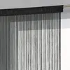 Image de Rideau fil noir 90x200cm - Atmosphera Créateur dintérieur