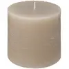 Image de Bougie Rustique Gris Taupe 663g - Atmosphera