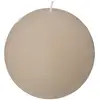 Image de Bougie Boule Rustique Gris Taupe 445g - Atmosphera