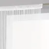 Image de Rideau Lanka fil blanc 90x200cm - Atmosphera Créateur dintérieur