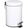 Image de Poubelle Ronde Métal 3l Colorama Blanc - 5five