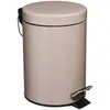 Image de Poubelle Ronde Métal 3l Colorama Taupe - 5five