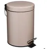 Image de Poubelle ronde métal 3L Colorama taupe - 5 five simply smart