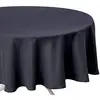 Image de Nappe Anti-tâche Gris Ardoise D180cm - Atmosphera