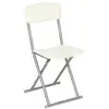 Image de Chaise pliante pvc blanc cassé - atmosphera PARIS