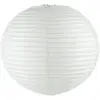 Image de Lanterne Boule Papier Blanc H60cm - Atmosphera