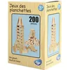 Image de Jeu de Création en Bois 200 Planchettes Naturel