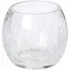 Image de Photophore Verre Craquelé H7cm - Atmosphera