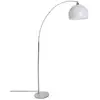 Image de Lampadaire BOULE coloris blanc