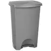 Image de Poubelle À Pédale Plastique 42l Gris - 5five