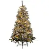 Image de Sapin Artificiel Lumineux Floqué Snow Lord H.150cm - Feeric Lights & Christmas
