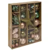 Image de Kit 60 Pièces de Décoration pour Sapin de Noël ILUA SECRETS - Feeric lights & christmas - Rose/Vert