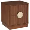 Image de Table de chevet wany marron 45x40cm WANY