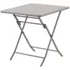 Image de Table De Jardin Greensboro 2 Places Pliable Café 70x70cm - Hespéride