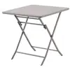 Image de Table de jardin greensboro 2 places pliable café 70x70cm GREENSBORO