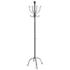 Image de Porte-manteau Remo Noir L47xp47xh170cm - Atmosphera