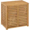 Image de Panier À Linge Double 50l Sicela Bambou - 5five
