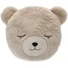 Image de Coussin Enfant Ours Beige D28cm - Atmosphera