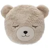 Image de Coussin enfant ours beige D28cm - Atmosphera Créateur dintérieur
