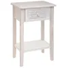 Image de Table de chevet Hina blanc H675cm - Atmosphera Créateur dintérieur