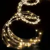 Image de Cascade Lumineuse Copper 400 Led 2m Extérieur Blanc Chaud - Feeric Lights & Christmas