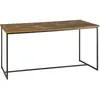 Image de Console Design Industriel Corte - L. 110 X H. 79 Cm- Marron