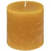 Image de Bougie Rustique Jaune 220g - Atmosphera Créateur D'intérieur