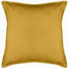 Image de Coussin LILOU coton jaune moutarde 55x55cm - Atmosphera Créateur dintérieur