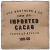 Image de Coussin de sol Cacao marron 40x40cm - Atmosphera Créateur dintérieur