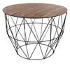 Image de Table Basse Atomic Noir H56cm - Atmosphera
