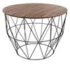 Image de Table basse Atomic noir H56cm - Atmosphera Créateur dintérieur