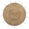 Image de Tapis Cosyness jute D80cm - Atmosphera Créateur dintérieur