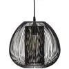 Image de Suspension Filaire Noda Métal Noir D28cm - Atmosphera