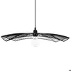Image de Suspension filaire Cuzco métal noir D58cm - Atmosphera Créateur dintérieur