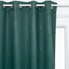 Image de Rideau Occultant Feuilles Vert 140x260cm - Atmosphera