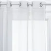 Image de Voilage Pois blanc 140x240cm - Atmosphera createur dinterieur