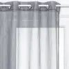 Image de Voilage 3d - Gris - 140x240 Cm - Atmosphera