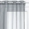 Image de Voilage 3D - gris - 140x240 cm - Gris - Atmosphera createur dinterieur