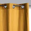 Image de Rideau Panama Jaune Moutarde 140x260cm - Atmosphera