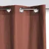 Image de Rideau Panama Rose Terracotta 140x260cm - Atmosphera