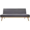 Image de Canapé Convertible "dohan" 3 Places Gris Ardoise - Atmosphera Createur D'interieur
