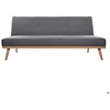Image de Canapé convertible Dohan 3 places gris ardoise - Atmosphera Créateur dintérieur