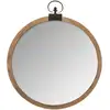 Image de Miroir Gousset Bois D74cm - Atmosphera