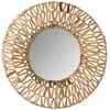 Image de Miroir Tressé Fibre Naturelle D45cm - Atmosphera