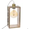 Image de Lampe Iwata bois naturel H28cm - Atmosphera Créateur dintérieur
