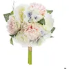 Image de Bouquet doeillets artificiels rose H26cm - Atmosphera Créateur dintérieur